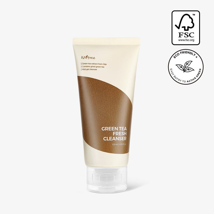 Nettoyant Frais au Thé Vert ISNTREE 120 ml